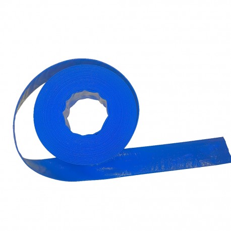 Heliflat T-Tape lay-flat Bleu 50